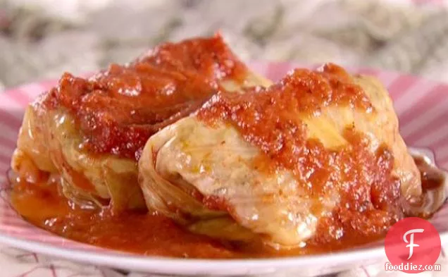 Aunt Peggy and Uncle Bill's Stuffed Cabbage