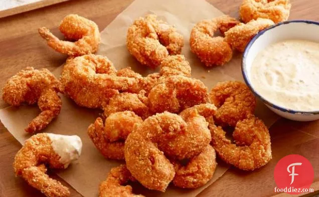 Fried Shrimp with Spicy Remoulade