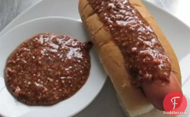 Texas Hot Wiener Sauce (Ulster County New York Style)