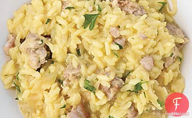 Fennel and Sausage Risotto