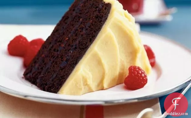 चॉकलेट-रास्पबेरी केक