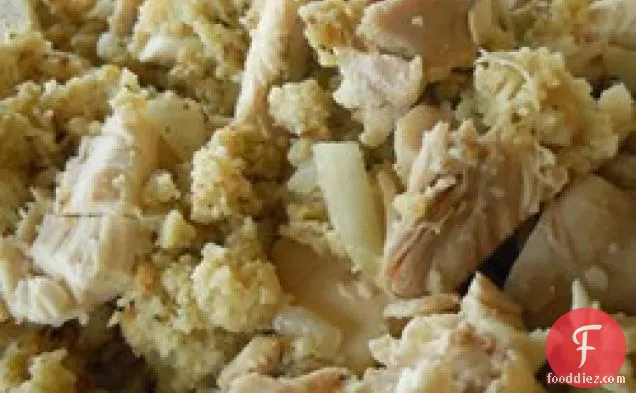 ईवा Claiborne के मुर्गी और ड्रेसिंग