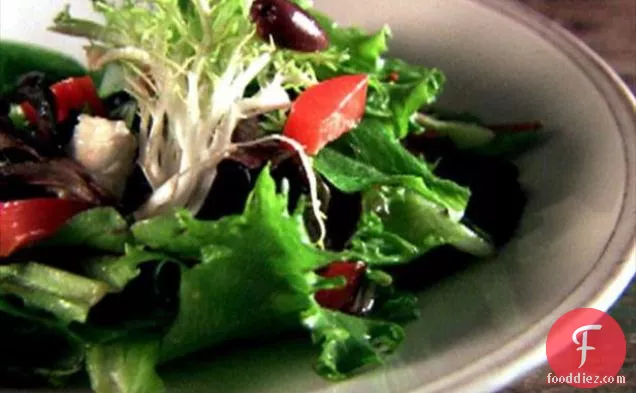 Mixed Green Salad with Sherry Vinaigrette