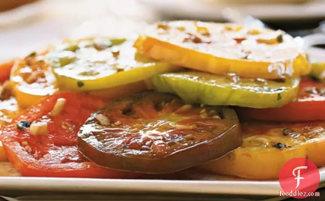 Marinated Heirloom Tomatoes with Tarragon