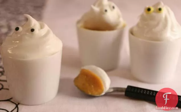 Ghostly Pumpkin Pudding