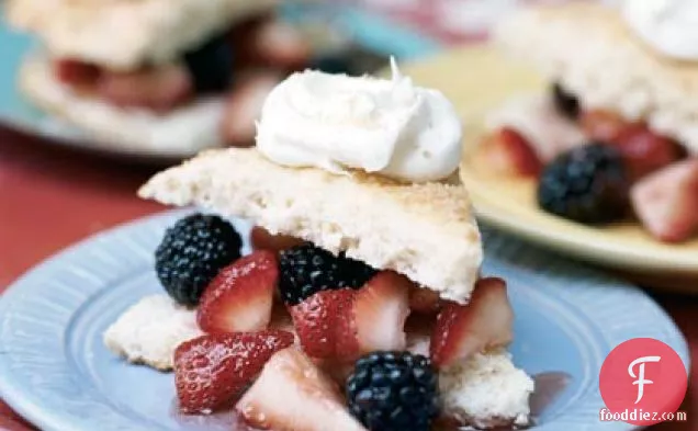 Shortcakes with Fresh Berries