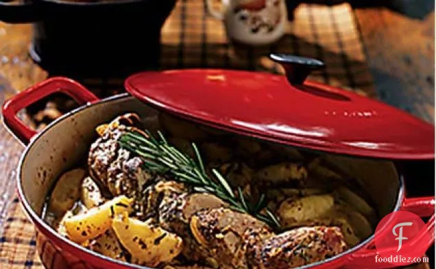 Rosemary Pork Tenderloin with Harvest Apples