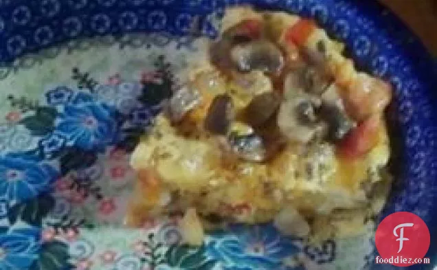 Quick Microwave Frittata Casserole