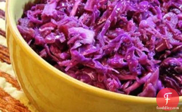 Tangy Warm Red Cabbage