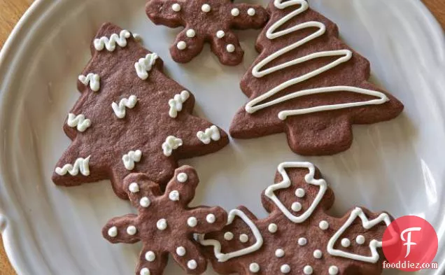 Chocolate Sugar Cookie Cut-Outs