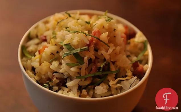 Bacon And Shiso Fried Rice