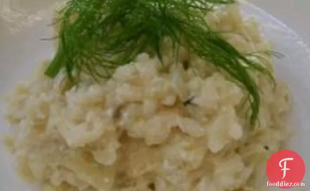 Risotto With Fennel And Ricotta