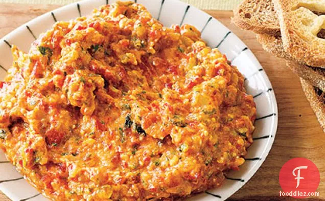 Roasted Red Pepper and Zucchini Spread