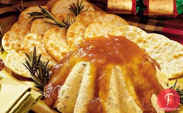 Rosemary Cheese with Fig Preserves