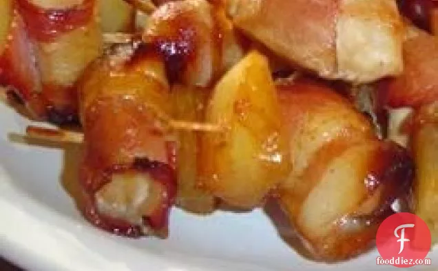 चिकन लपेटता है