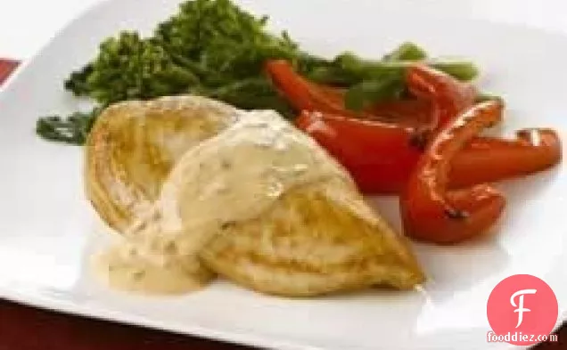 Chicken with Creamy Tomato Basil Sauce