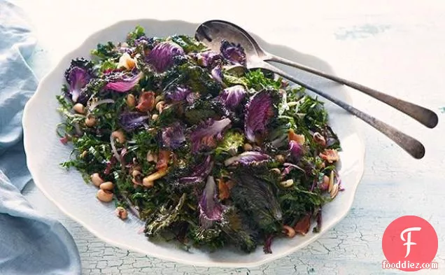 Roasted Redbor Kale Salad