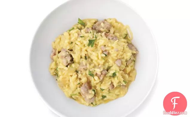 Fennel and Sausage Risotto