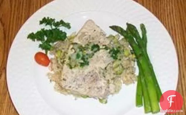 Tuna with Rice Pilaf