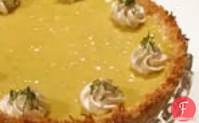 Coconut Crusted Key Lime Pie
