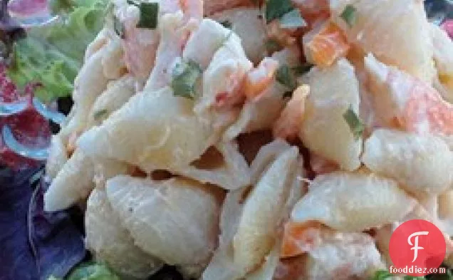 Shrimp and Pasta Shells Salad