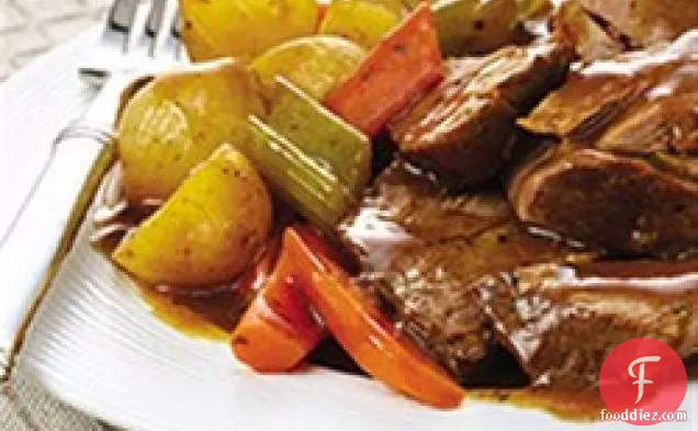 Slow Cookers Savory Pot Roast