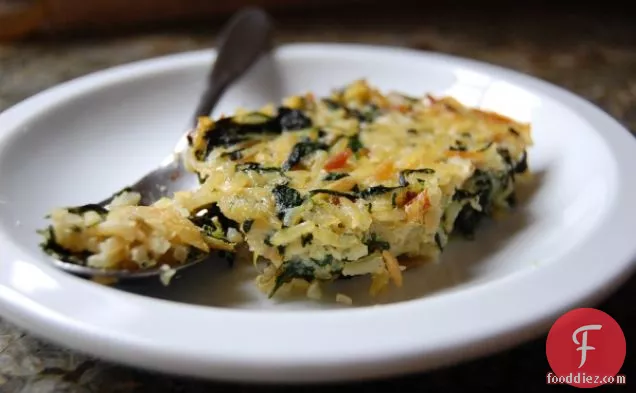 Baked Spinach & Rice Recipe
