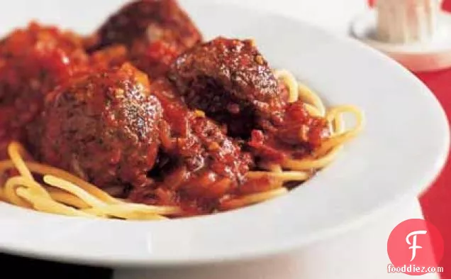 स्पेगेटी और Meatballs