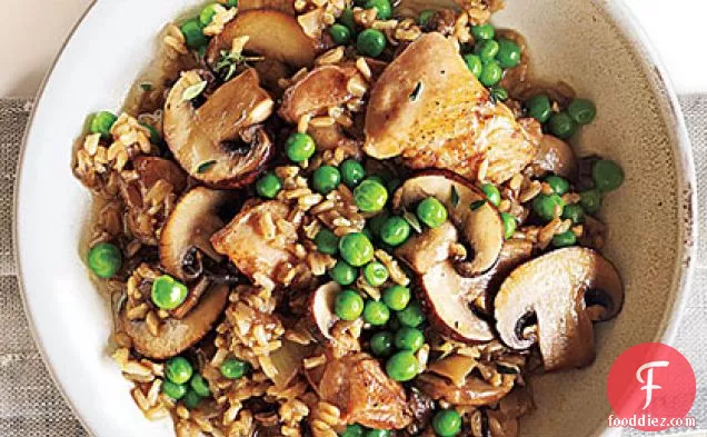 Chicken and Rice with Mushrooms