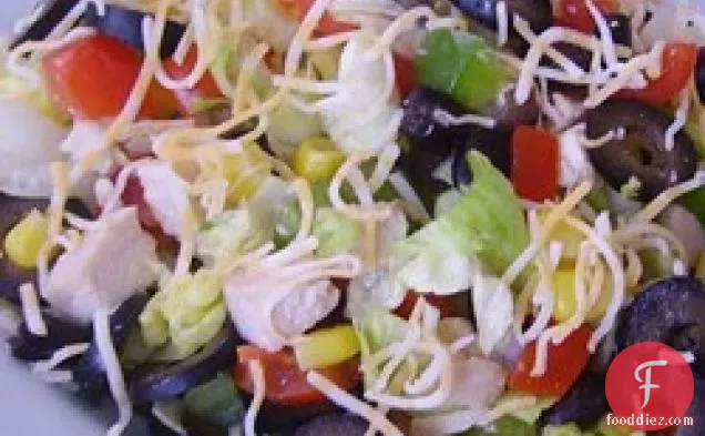 Super Tex-Mex Chicken Chop Salad
