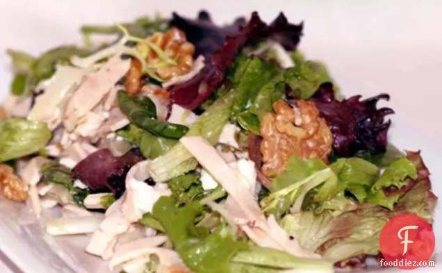 Smoked Turkey Salad with Goat Cheese and Walnuts