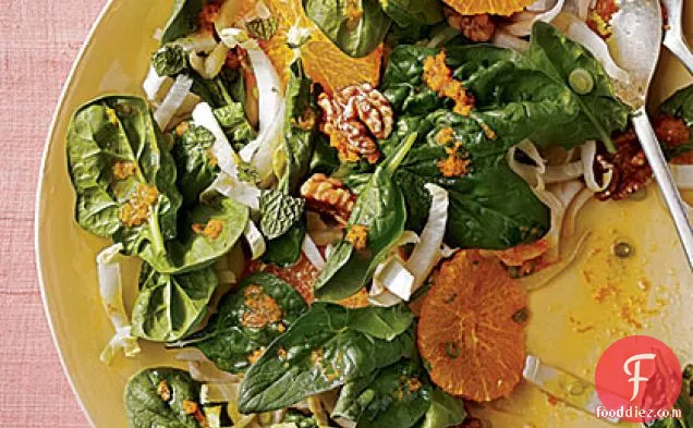 Spinach, Endive, and Tangelo Salad