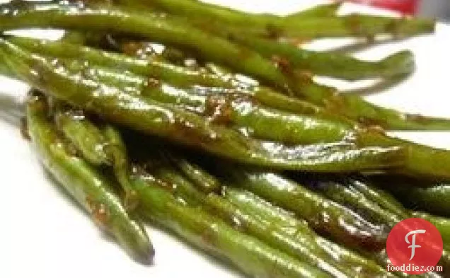 Chinese Green Bean Stir-Fry