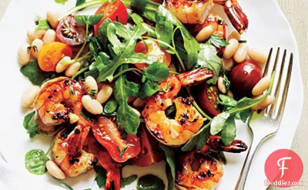 Herbed Shrimp and White Bean Salad