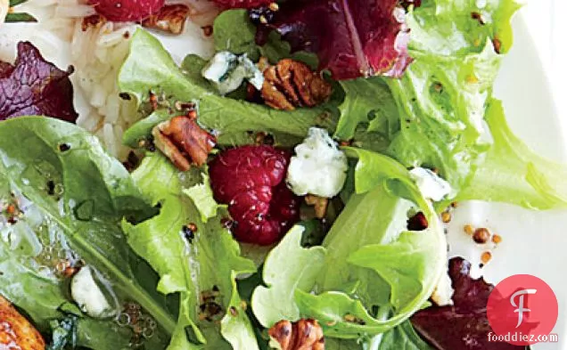 Raspberry and Blue Cheese Salad