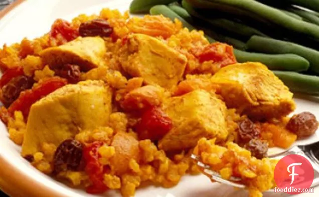 Baked Curried Chicken And Rice
