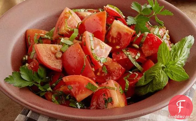 Marinated Tomato Salad with Herbs