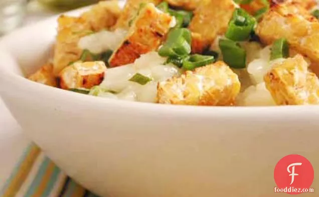 टेम्पेह के साथ नींबू रिसोट्टो