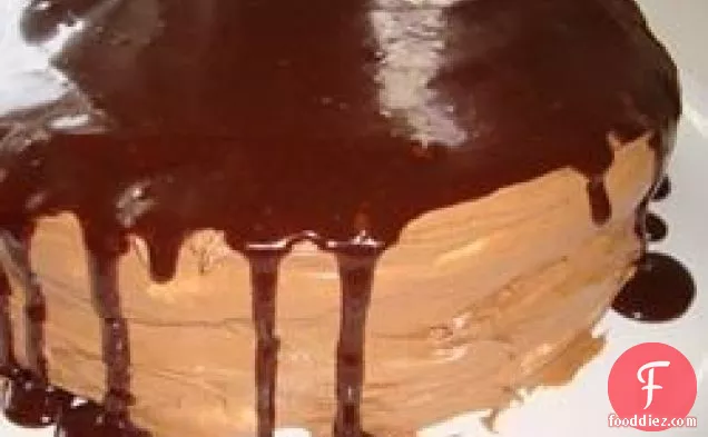 Chocolate Cinnamon Hazelnut Meringue Cake