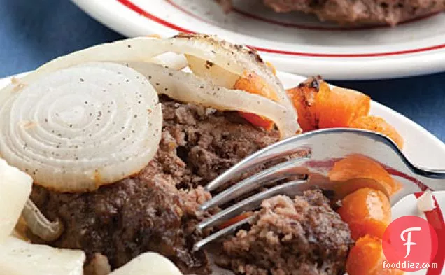 गरीब आदमी की स्टेक और सब्जियां