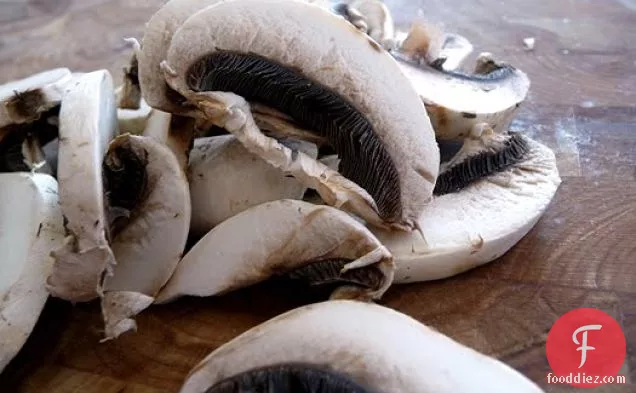 Balsamic Roasted Mushroom Risotto