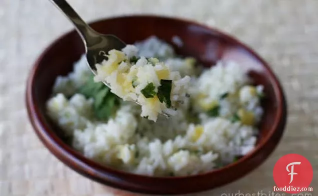 Lime-cilantro Rice With Pineapple