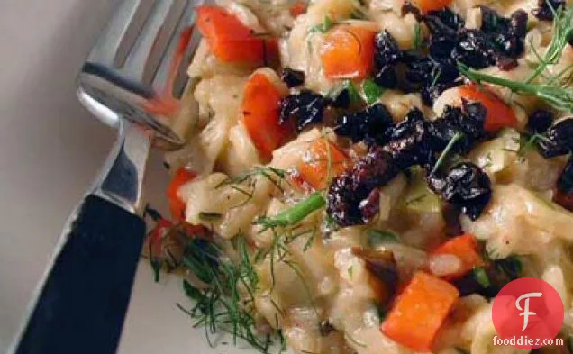 Barley Risotto with Fennel and Olives