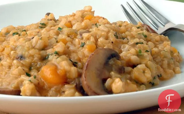 Brown Rice Risotto with Pumpkin