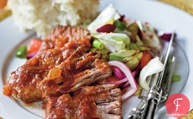 Spice-Rubbed Braised Beef
