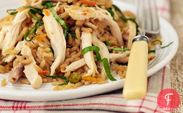 Asian Chicken and Fried Rice