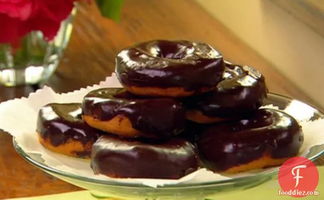 Chocolate-Dippy Doughnuts