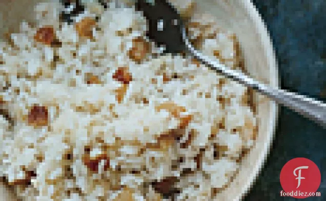 Rice with Fennel and Golden Raisins