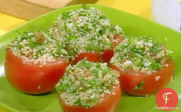 Tomatoes Stuffed with Tabbouleh Salad