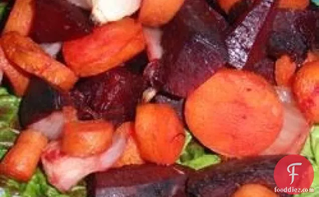 Spicy Beet and Carrot Salad